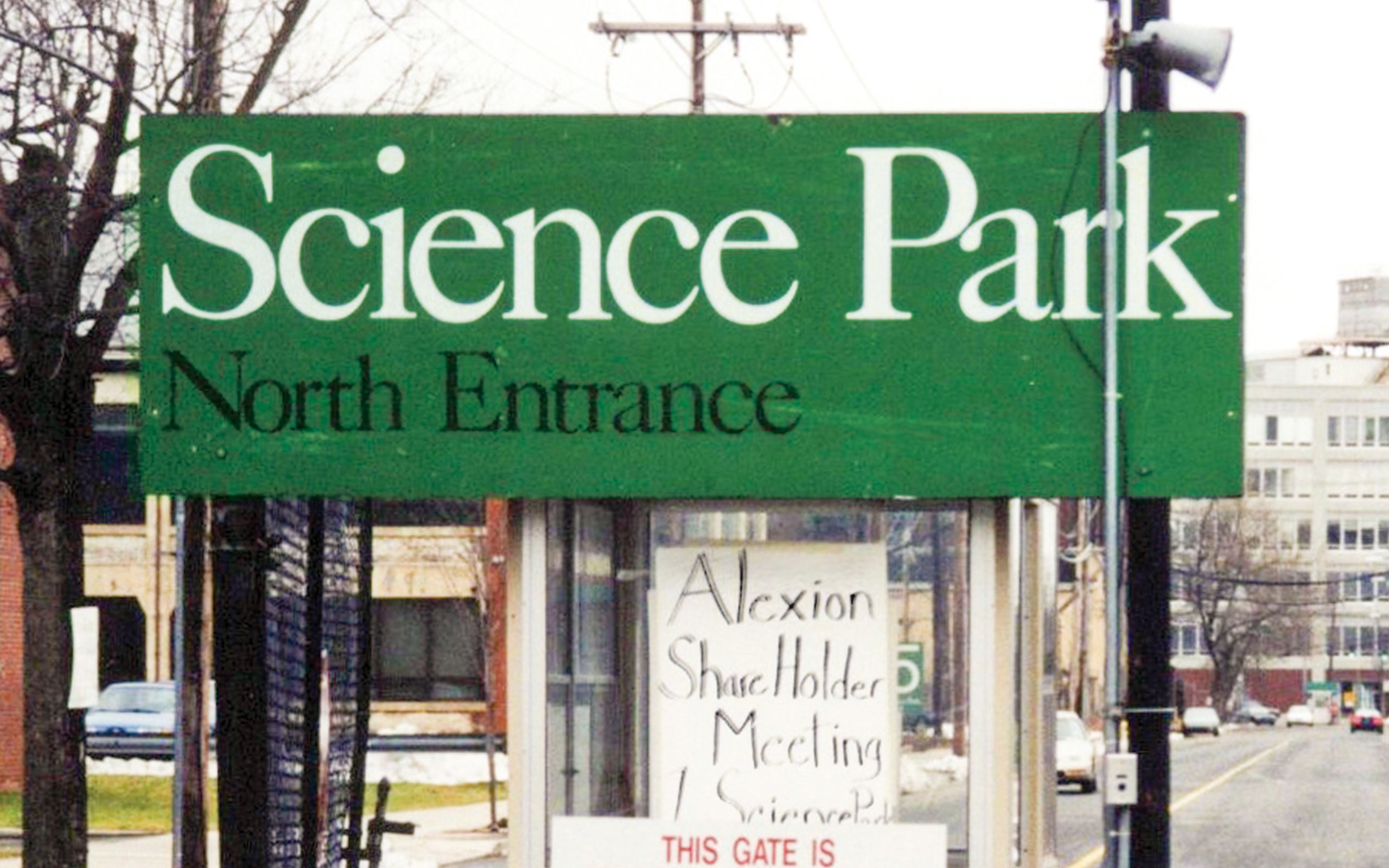 Alexion's original location in New Haven, CT